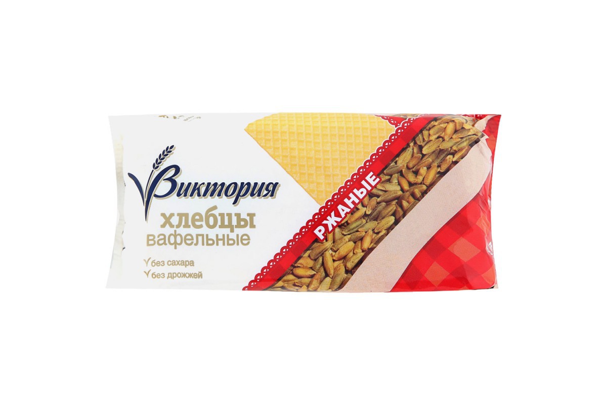 Хлебцы вафельные Виктория ржаные 60г