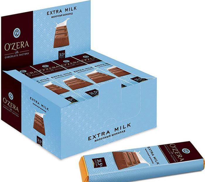 Шоколад молочный "Milk&Extra" 42г