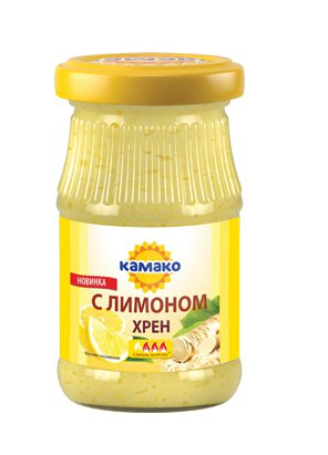 Хрен Домашний с лимоном острый 170г