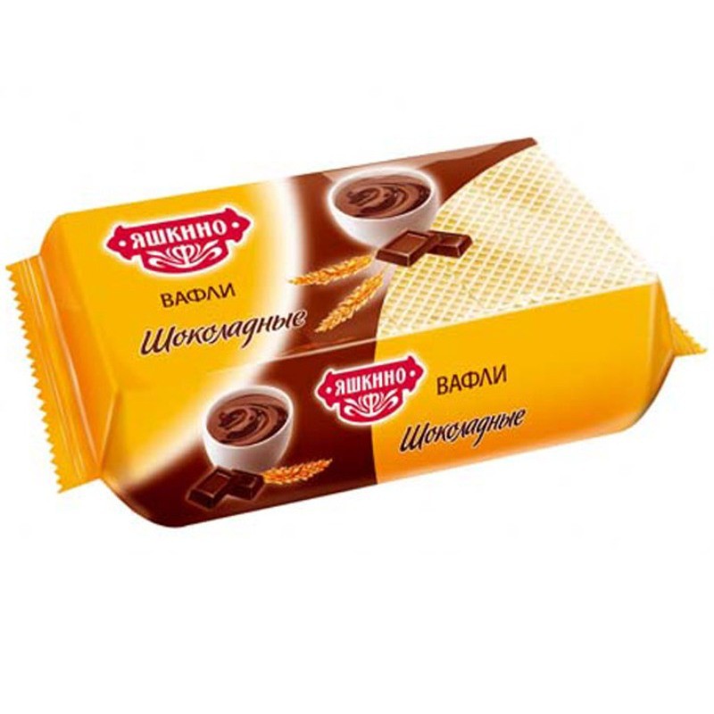 Вафли "Яшкино" Шоколадные 200г