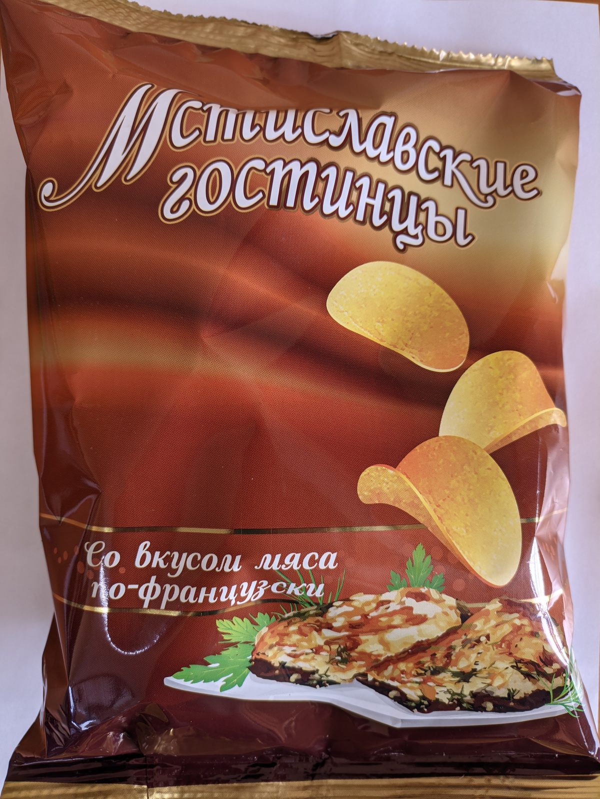 Картофелепродукт обжаренный "Оригинальный" со вкусом мяса по-французки, 40гр