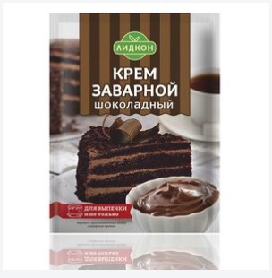 Крем заварной шоколадный 100г