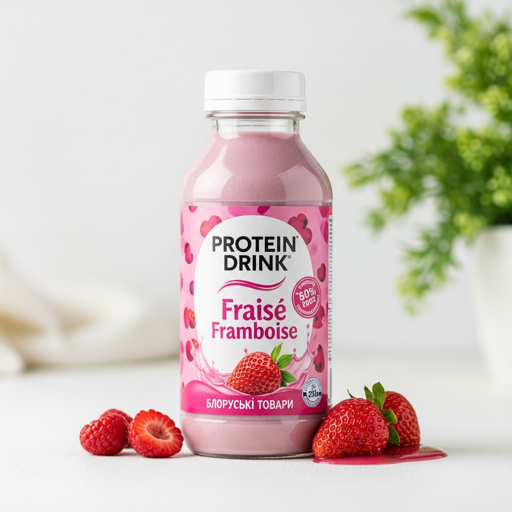 Protein Drink Fraise Framboise