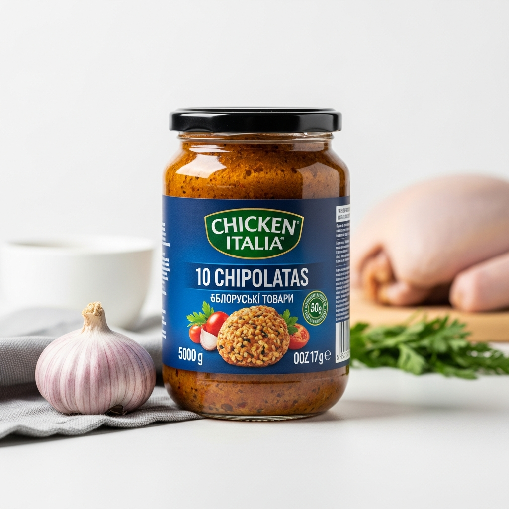 CHICKEN ITALIA 10 CHIPOLATAS