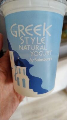 Greek style natural yogurt