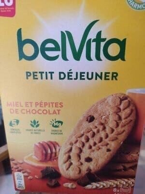 petit déjeuner miel et pépites de chocolat