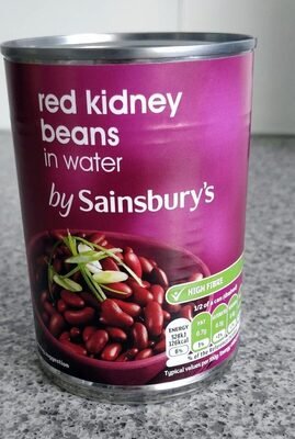 Red Kidney Beans in water