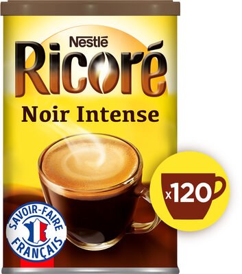 RICORE Noir Intense, Café & Chicorée, Boîte 240g