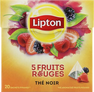 Lipton Thé 5 Fruits Rouges 20 Sachets