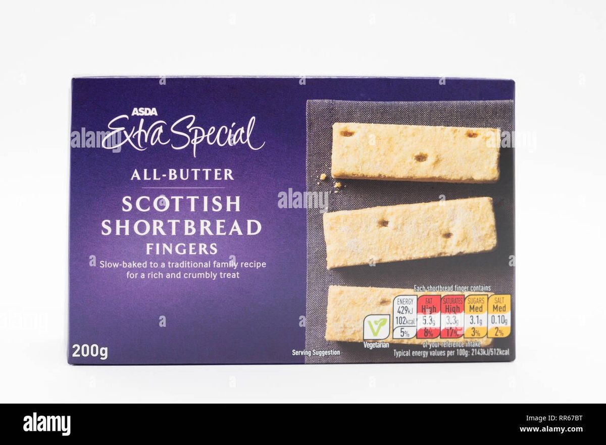 Scottish Shortbread Fingers