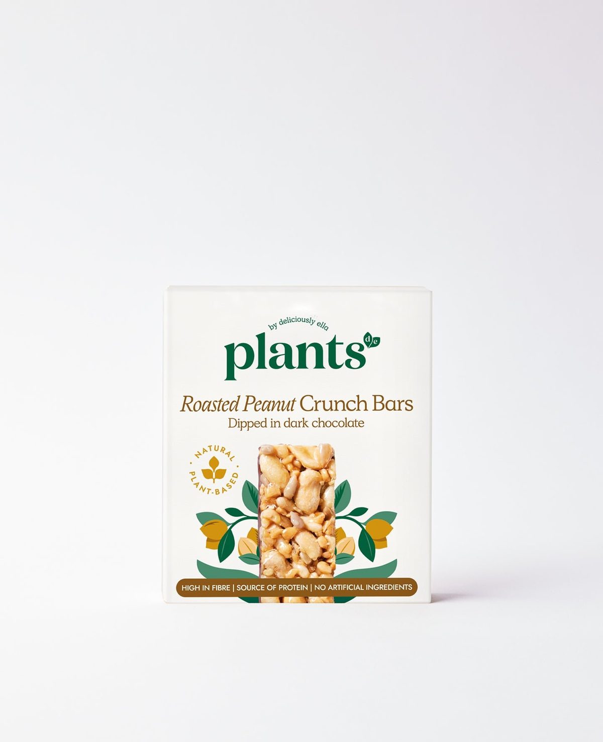 Roasted Peanut Crunch Bars