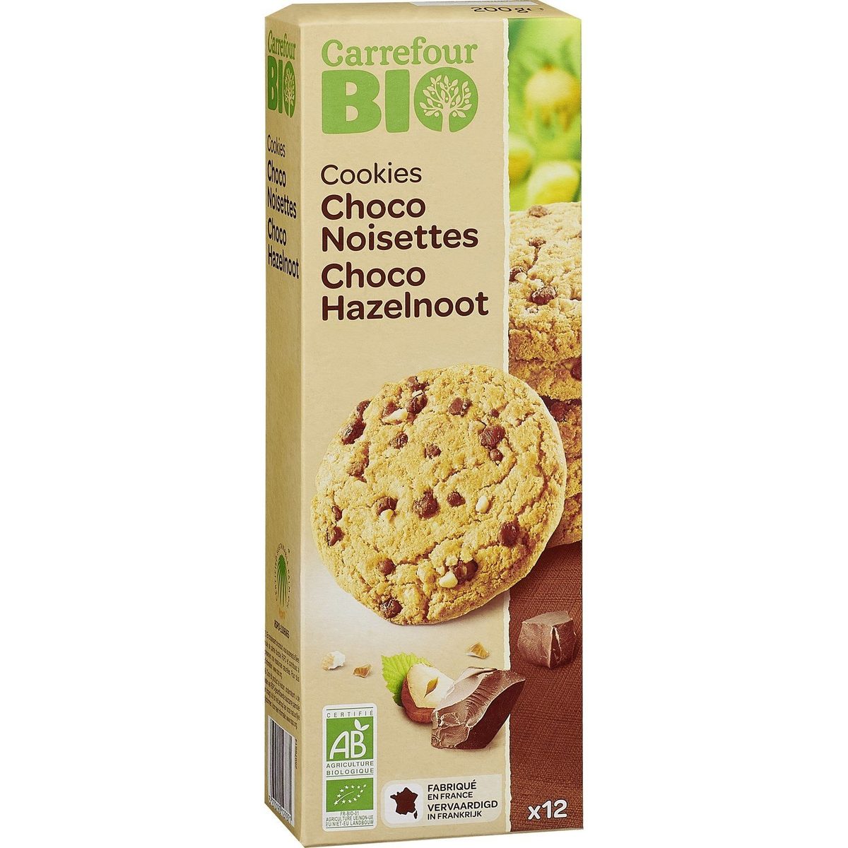 COOKIES Chocolat Noisettes