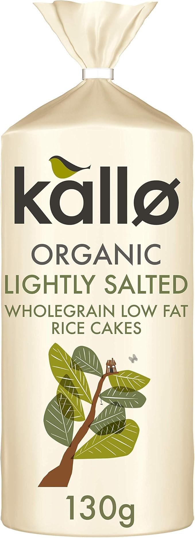 Organic Lightly Salted Wholegrain Low Fat Rice Cakes
