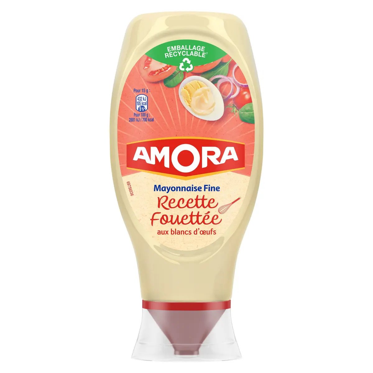 Amora mayo fouettee 398g