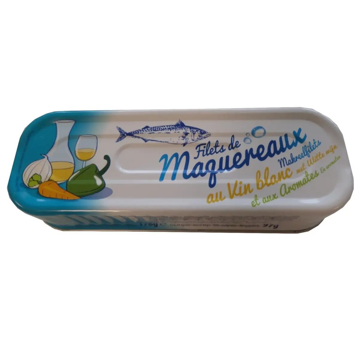 Filets de maquereaux Vin blanc et aromates