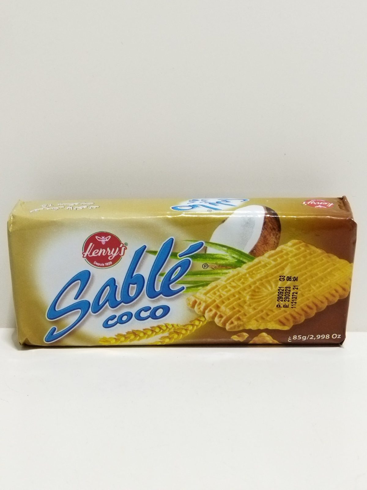 Henry's Sable Coco Biscuit 85G