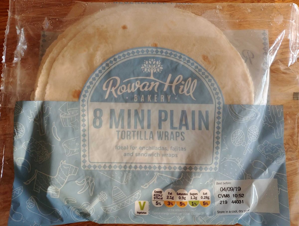 Plain Tortilla Wraps