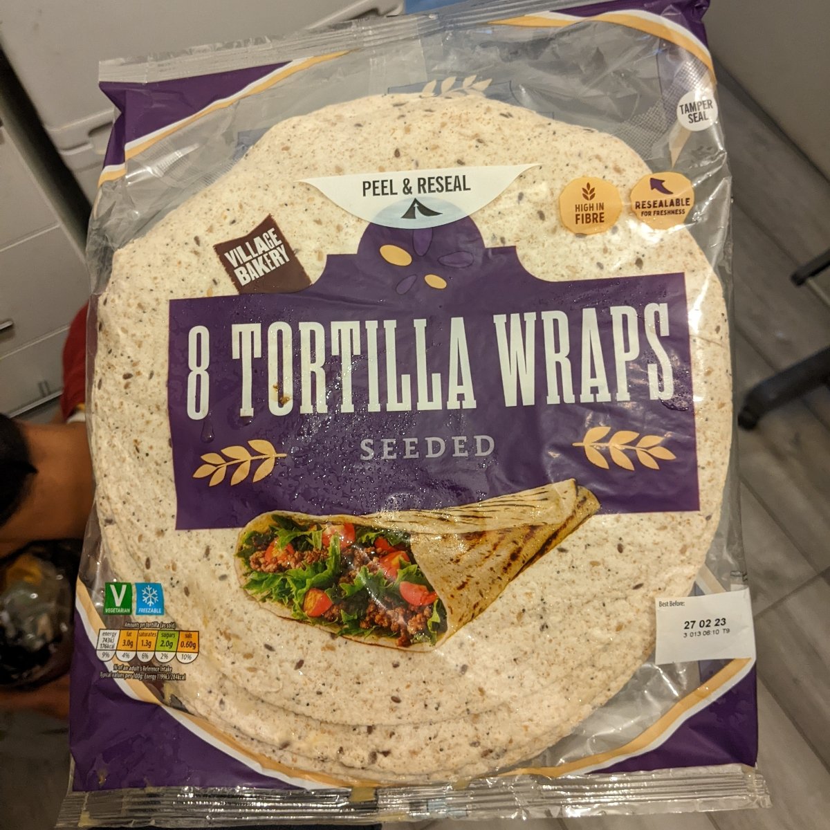 Tortilla Wraps Seeded
