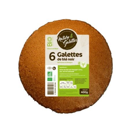 6 galettes bretonnes de blé noir