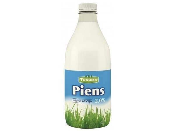 Молоко Tukuma piens