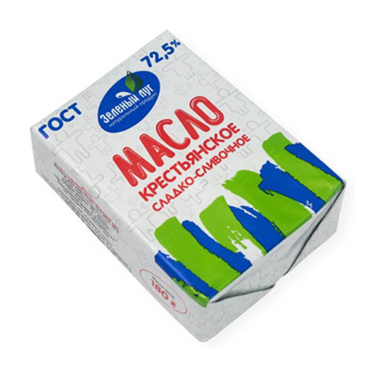 Масло Крестьянское сладкосл несол Местное известное 72, 5%