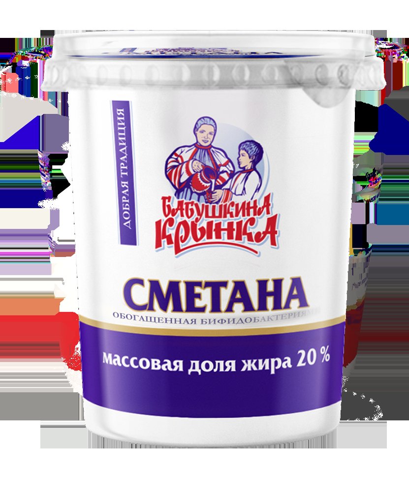 Сметана Бабушкина криничка 20%