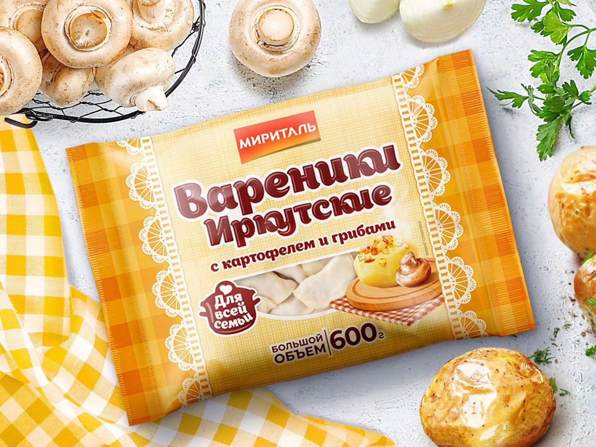 Вареники с бульбай