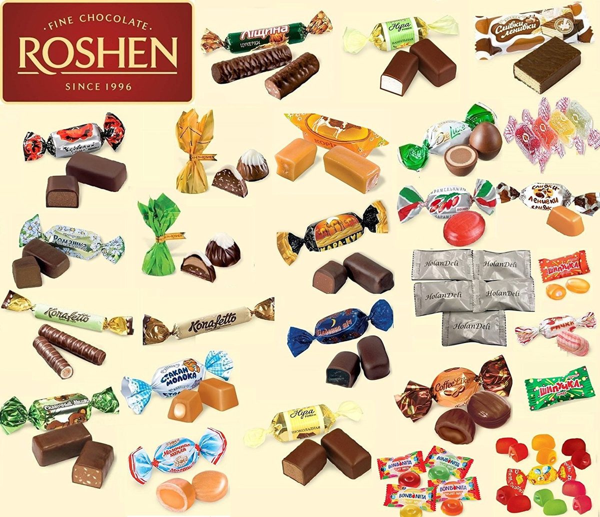 Шоколад Roshen