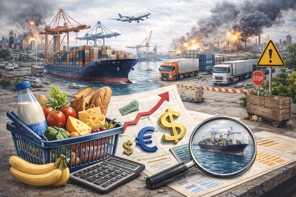 Импортная нестабильность: как геополитика влияет на цену на полке