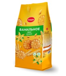 Печенье Ванильное люкс 430г