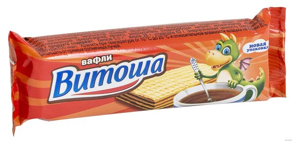 Вафли Витоша штучные 54г