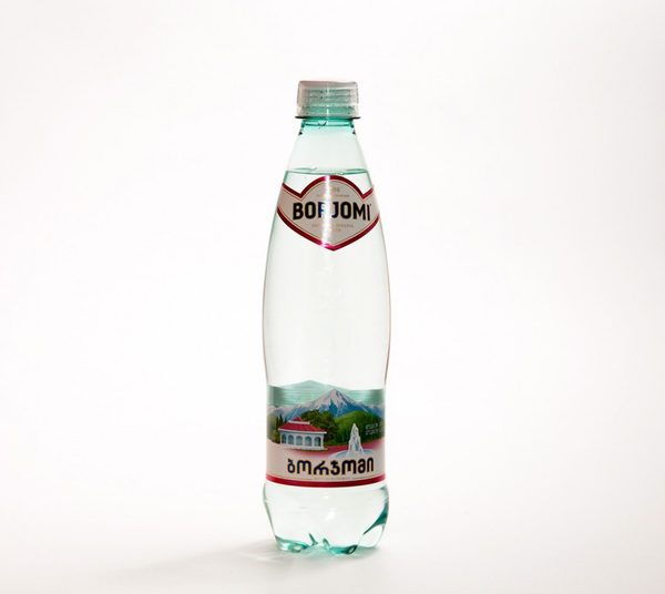 Вода минеральная Боржоми газированная пэт 0,5л