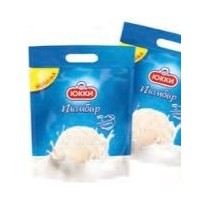 Мороженое пломбир Юкки с ароматом ванили (пакет) 900г