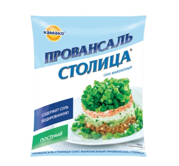 Соус майонезный «Столица» Провансаль 20%, 400 г.