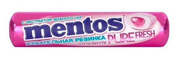 Жевательная резинка Ментос Тутти-Фрутти 15.5г