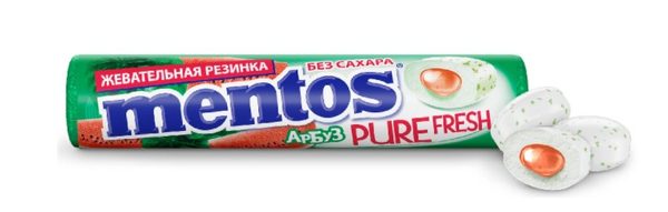 Жевательная резинка Ментос со вкусом арбуза15,5г