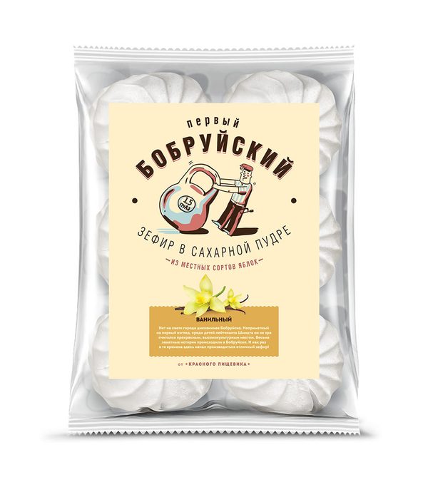 Зефир Первый Бобруйский ванильный 250г