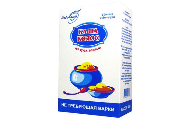 Каша "Колос" из трех злаков 400 гр