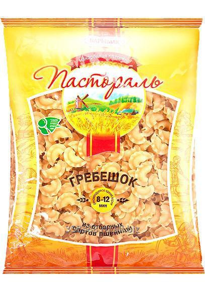 Макаронные изделия «Пастораль» гребешок, 900 г
