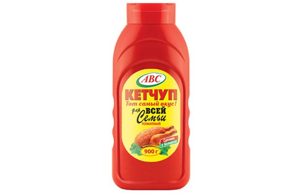 Кетчуп "АВС" Для всей семьи томатный (бут) 900г