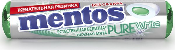 Жевательная резинка Ментос вкус нежной мяты 15.5г