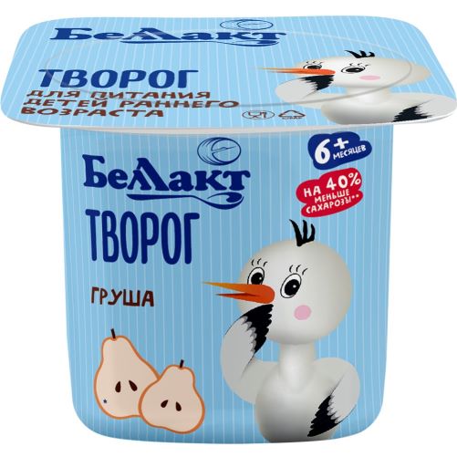 Д/п Творог 4% груша 100 г Беллакт