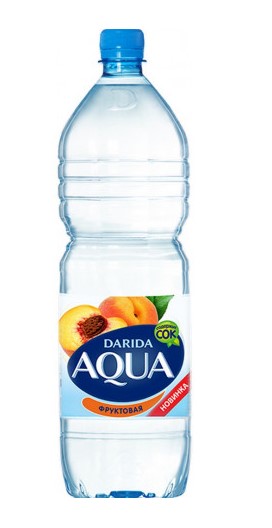 Напиток Аква фруктовая персик 1,5л