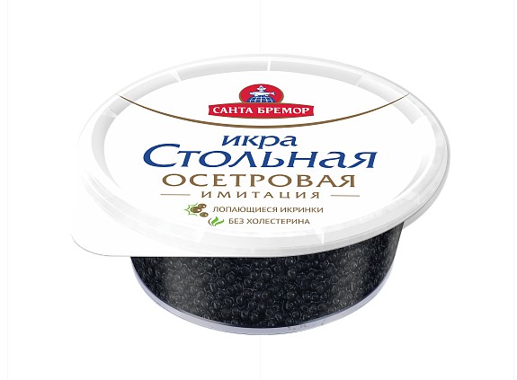 Икра Стольная имитированная осетровая п/б 110г