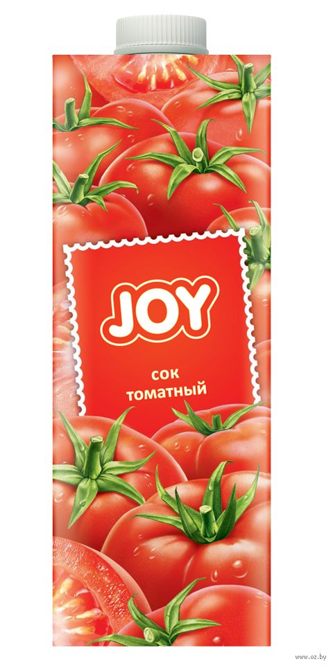 Сок томатный Joy с солью с мякотью востановленный 1л