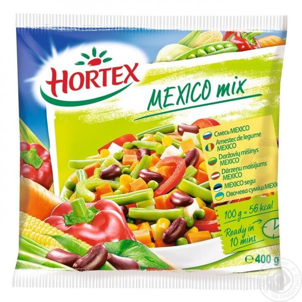 Смесь овощная Hortex Mexico 400г