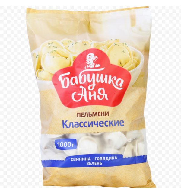 Пельмени «Бабушка Аня» Классические, 1000 г