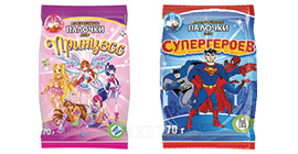 Палочки кукурузные Для принцесс сладкие с подарком внутри 70г