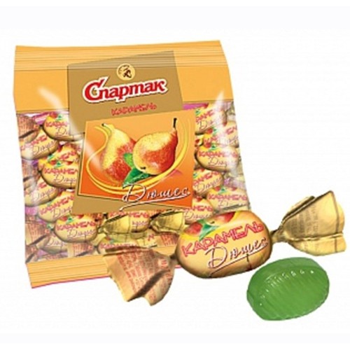 Карамель со вкусом груши Дюшес 200г