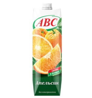 Нектар АВС Апельсиновый призма 1л